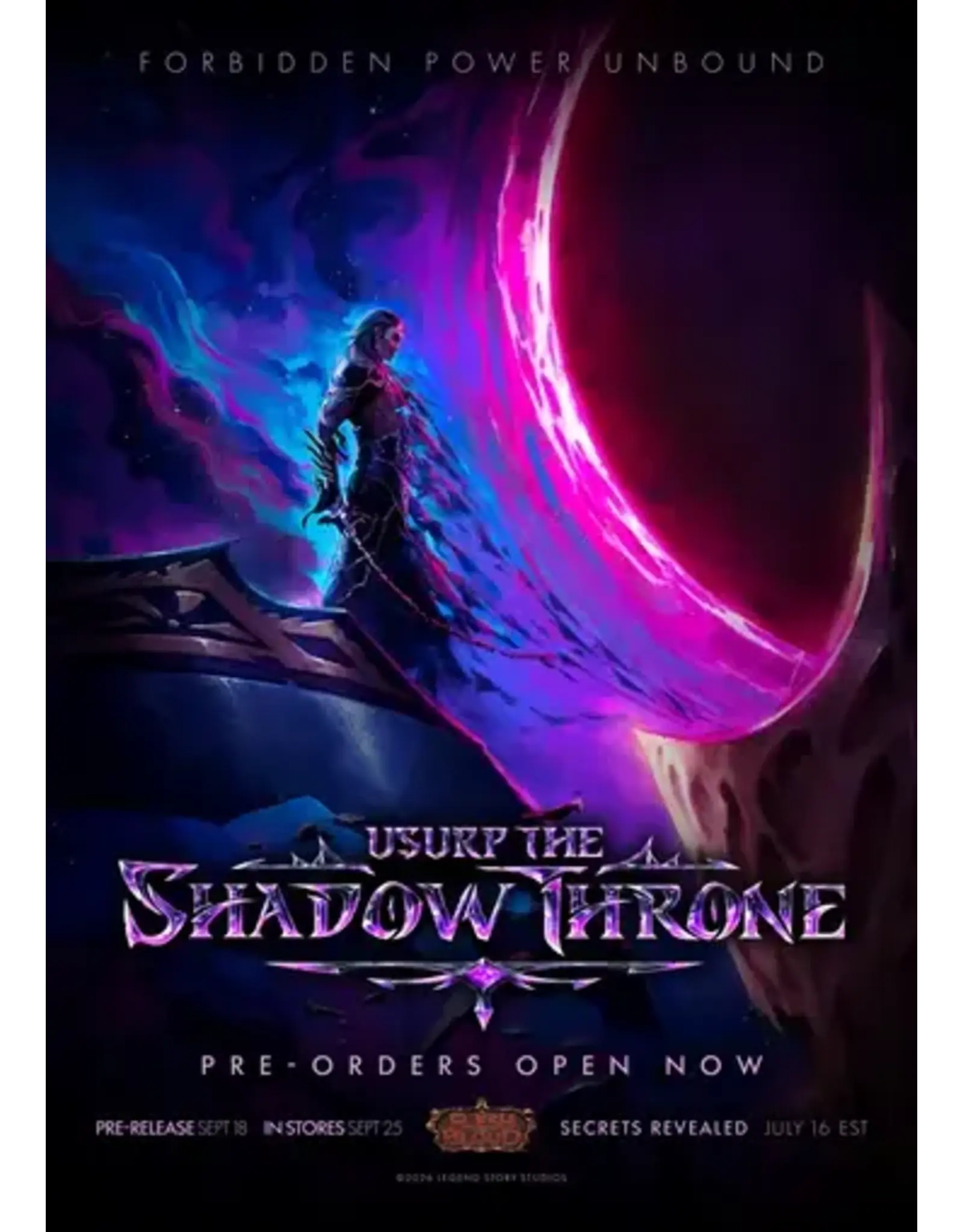 Legend Story Studios Flesh And Blood Usurp the Shadow Throne Prerelease Kit