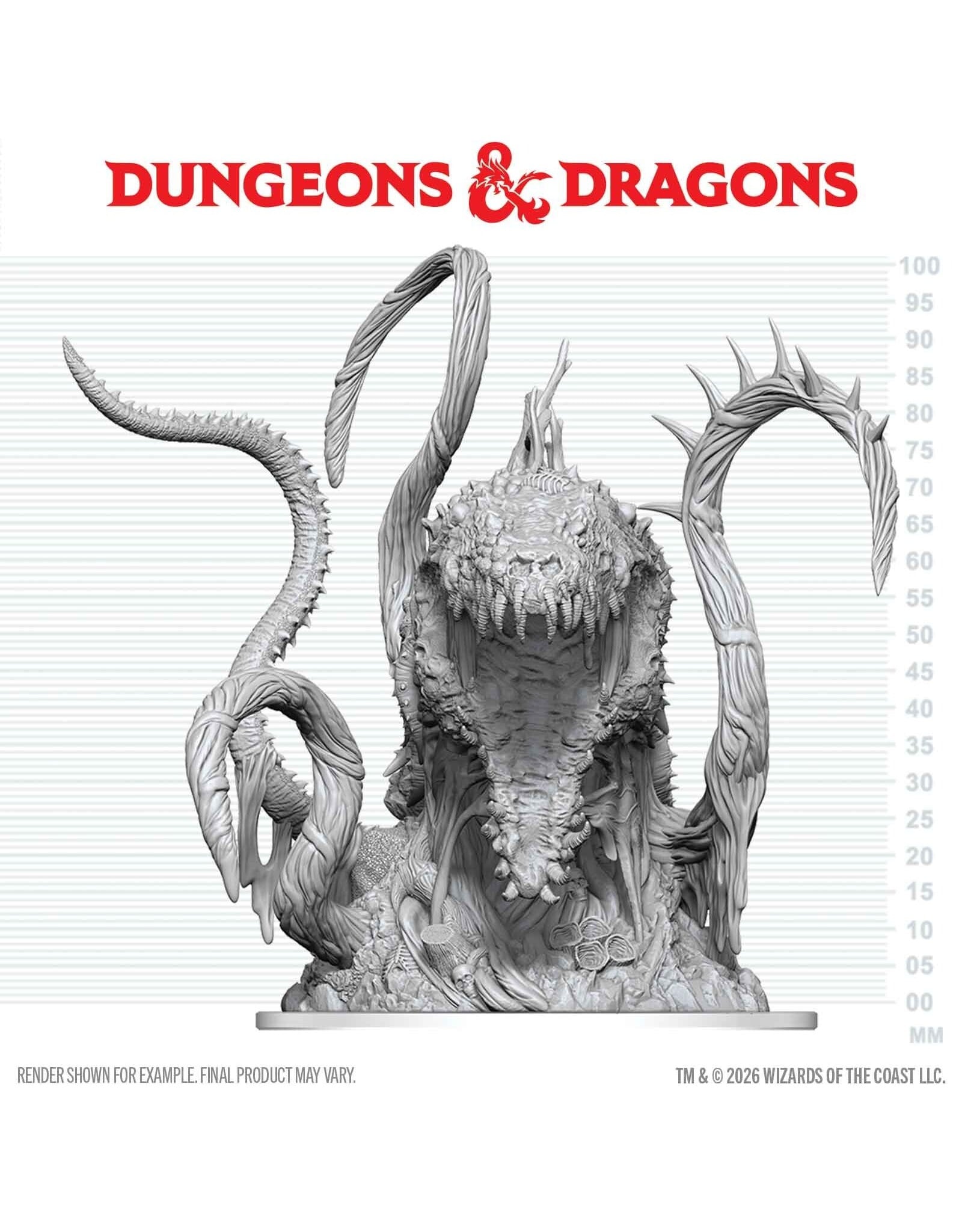 WizKids DND Unpainted Minis Spore of Moander