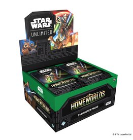 Fantasy Flight Star Wars: Unlimited - Homeworlds - Booster Display Box