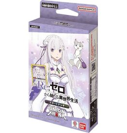 Bandai Union Arena Re:zero Starting Life in Another World Starter Deck