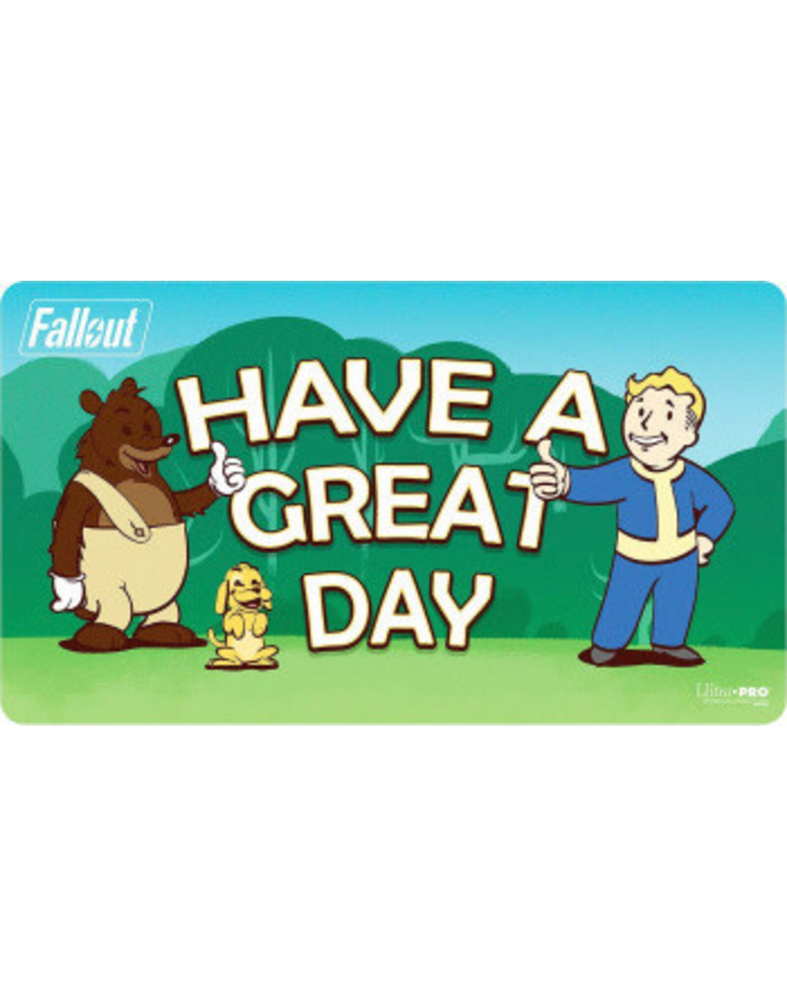 Ultra Pro Fallout Vault Boy Playmat
