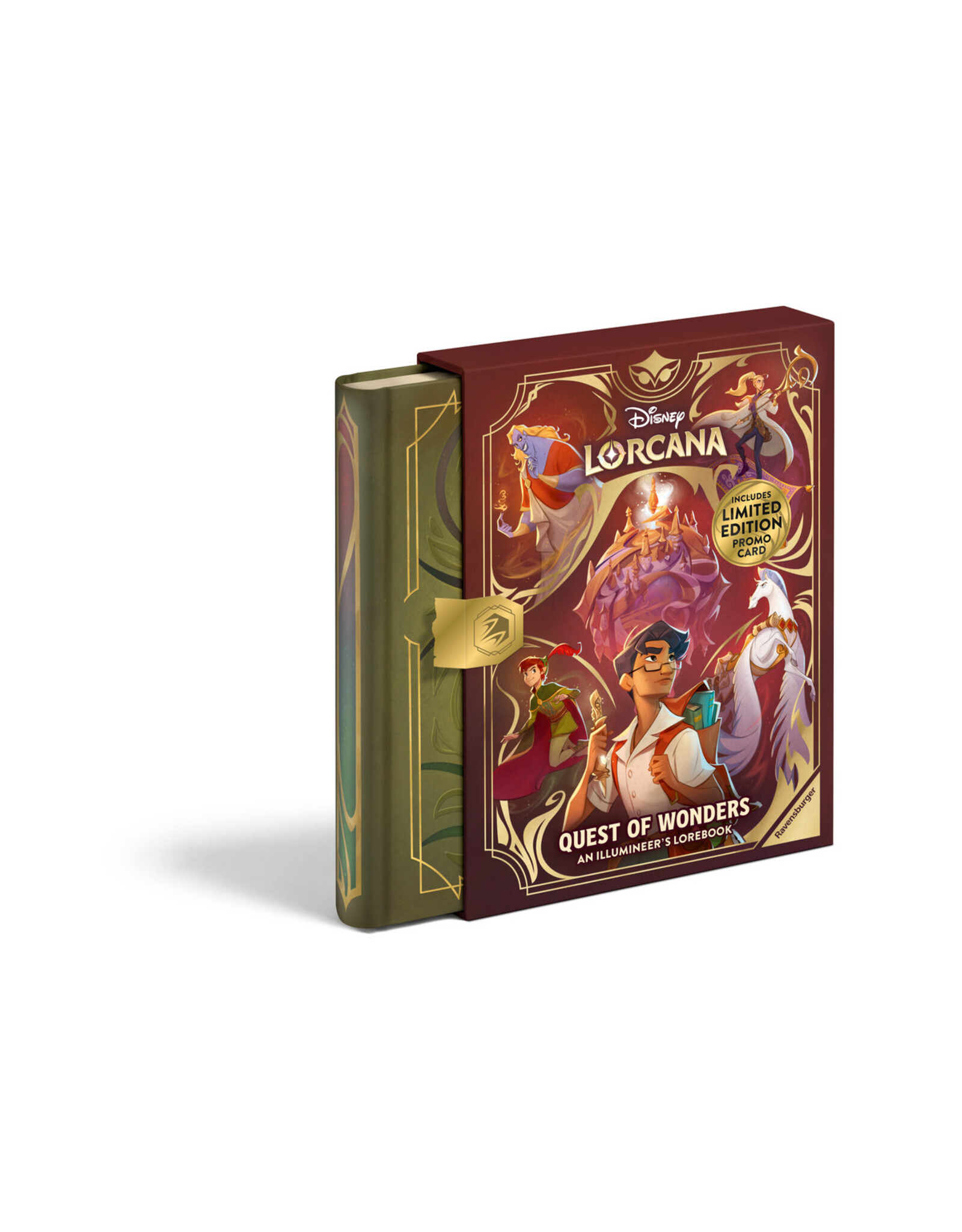 Ravensburger Disney Lorcana Quest of Wonders an Illumineer’s Lorebook