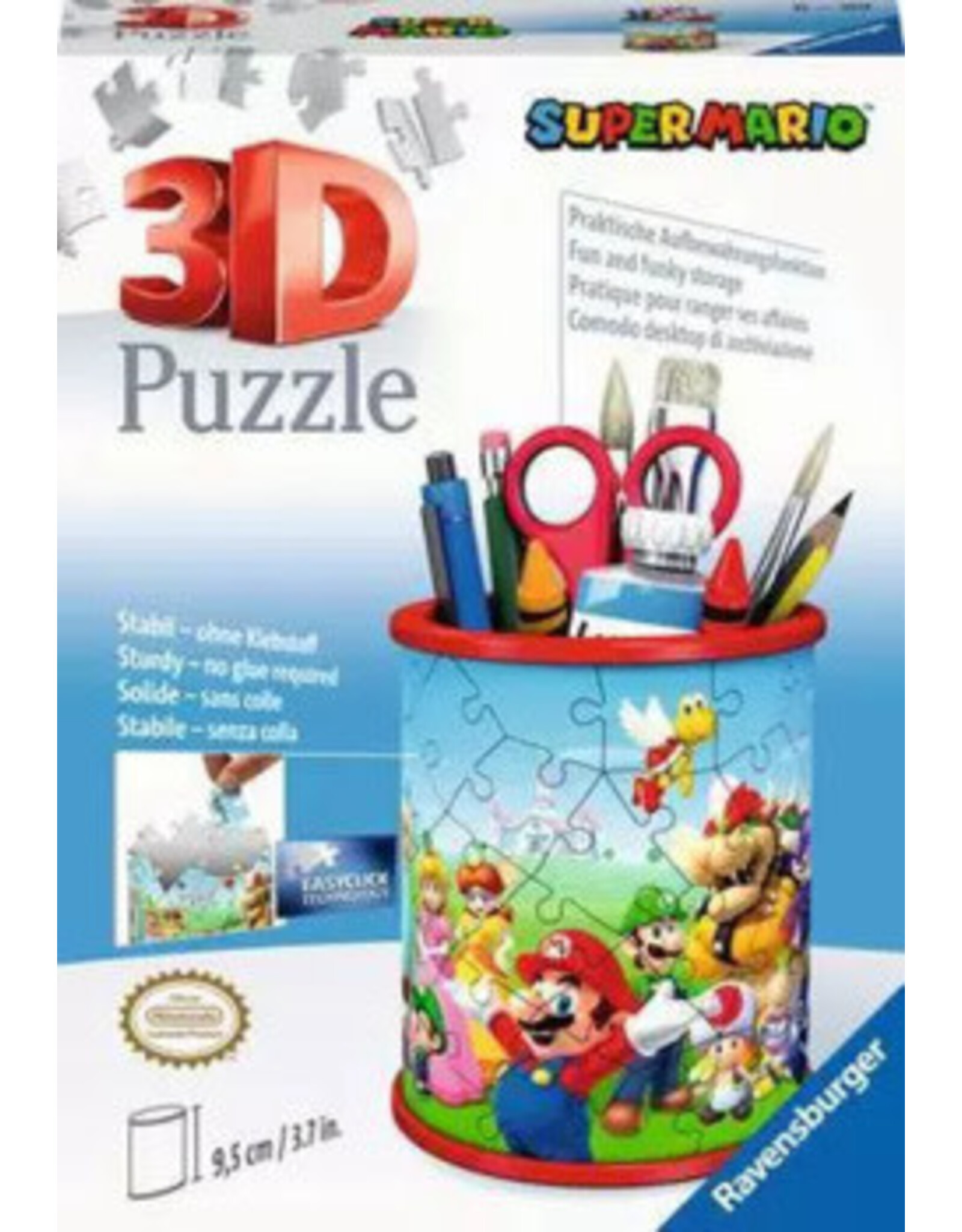 Ravensburger Super Mario Pencil Holder 3D Puzzle