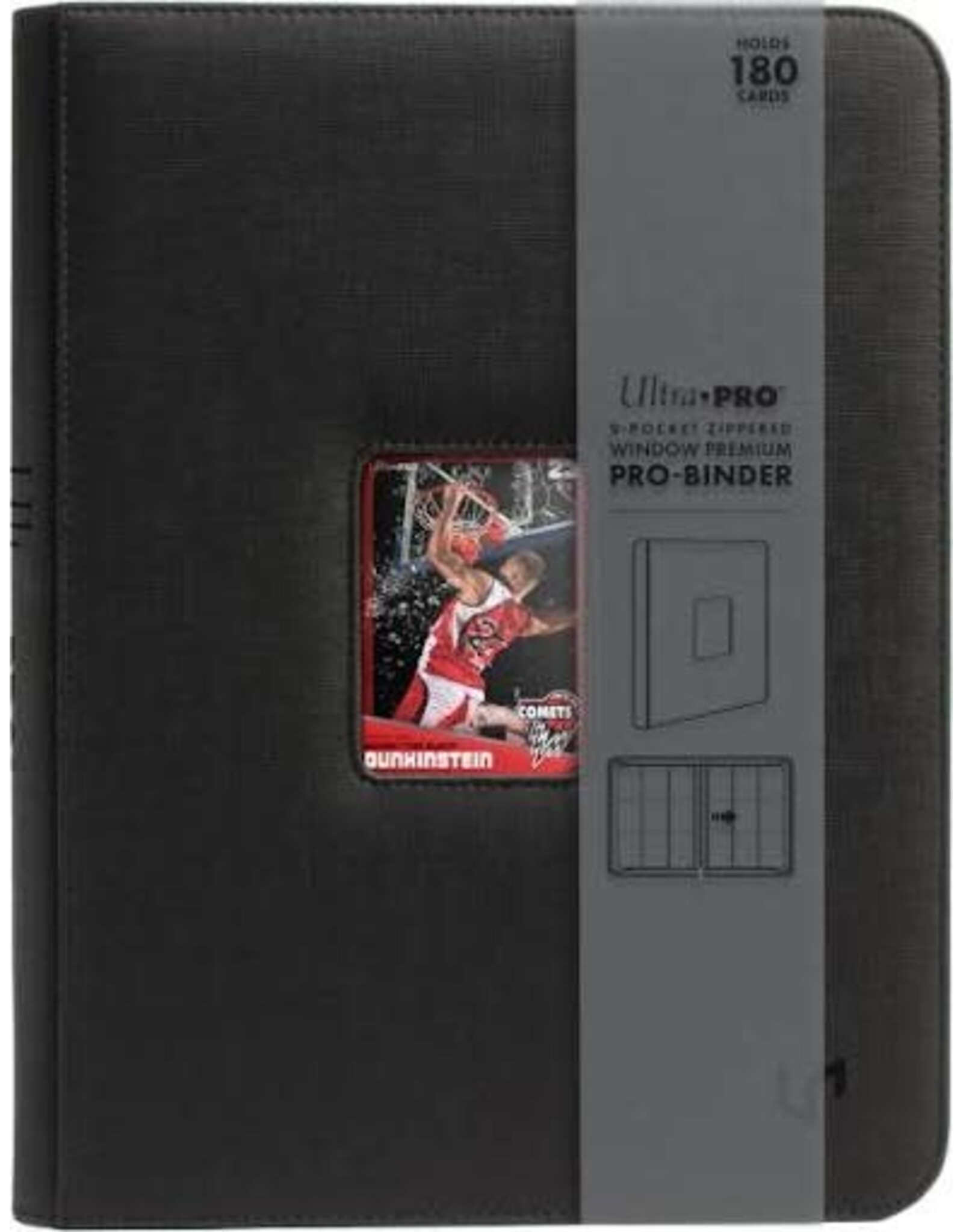 Ultra Pro Up Zip Binder Pro Window Premium 9pkt