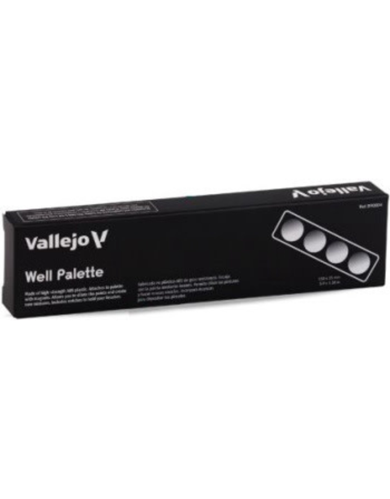 Vallejo Vallejo: Wet Palette Well Palette With Magnet Attachment