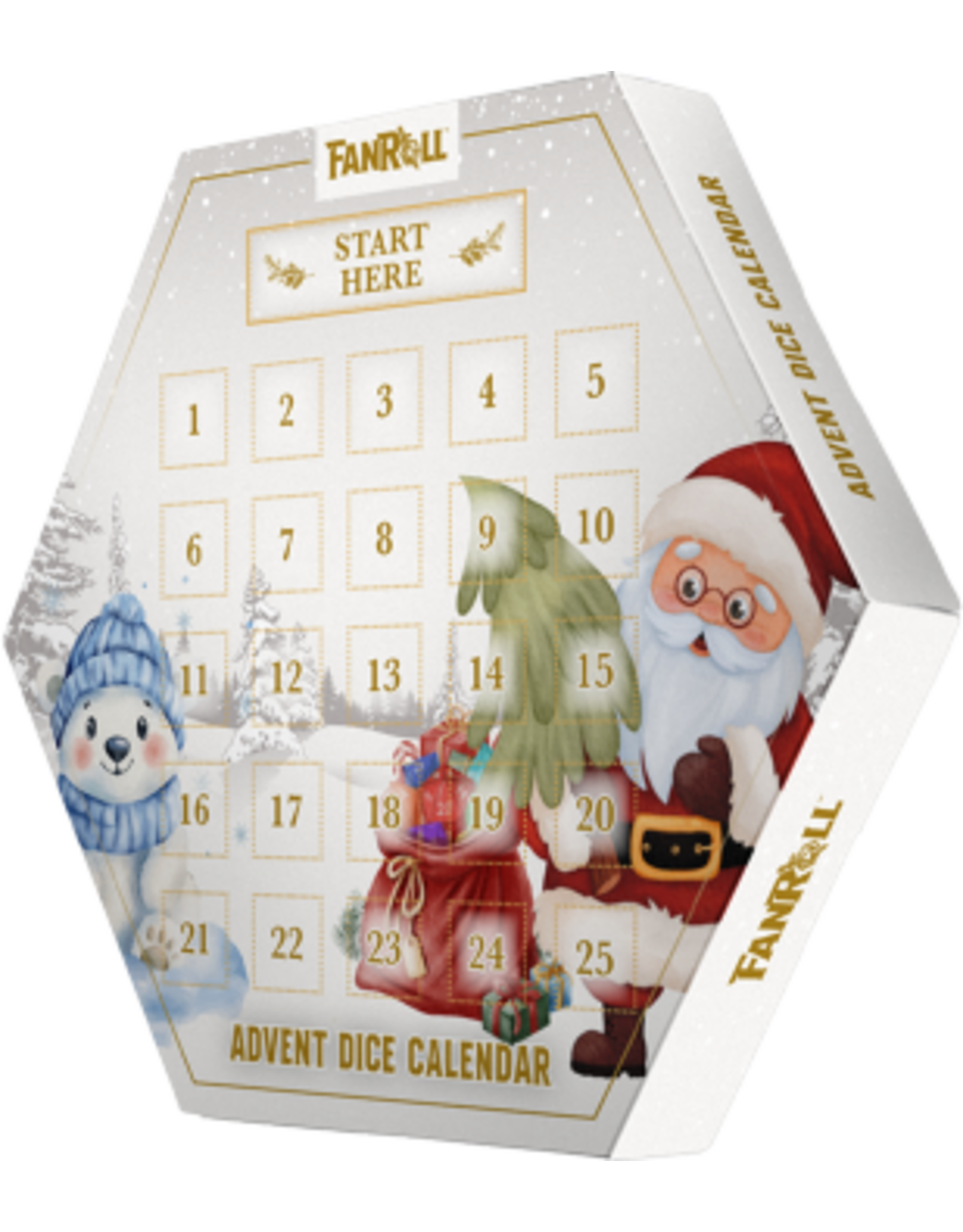 Fanroll Holiday Dice Advent Calendar 2026