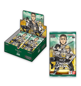 Bandai Union Arena Attack on Titan Volume 2 Booster Box