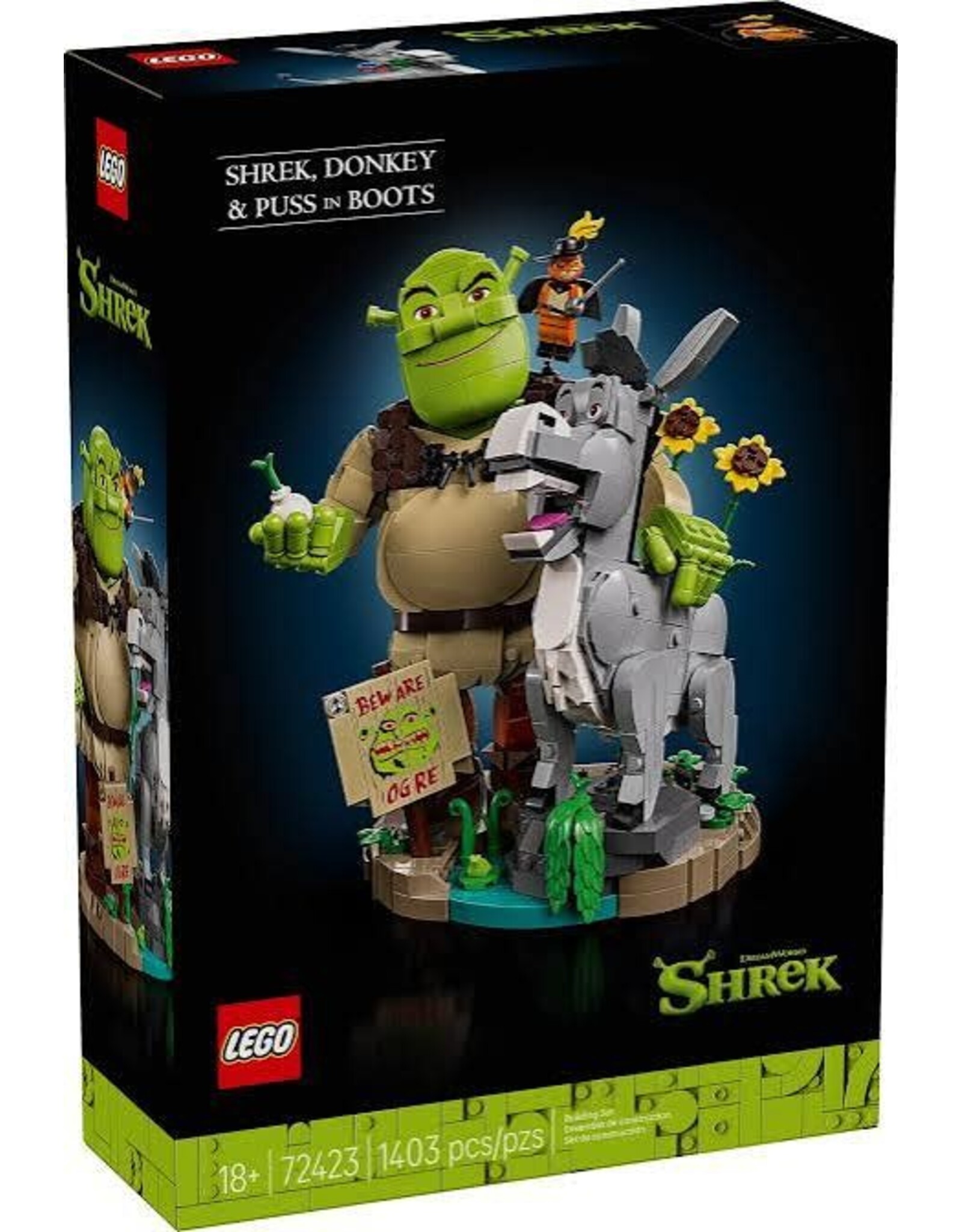 Lego Lego 72423 Shrek, Donkey & Puss in Boots