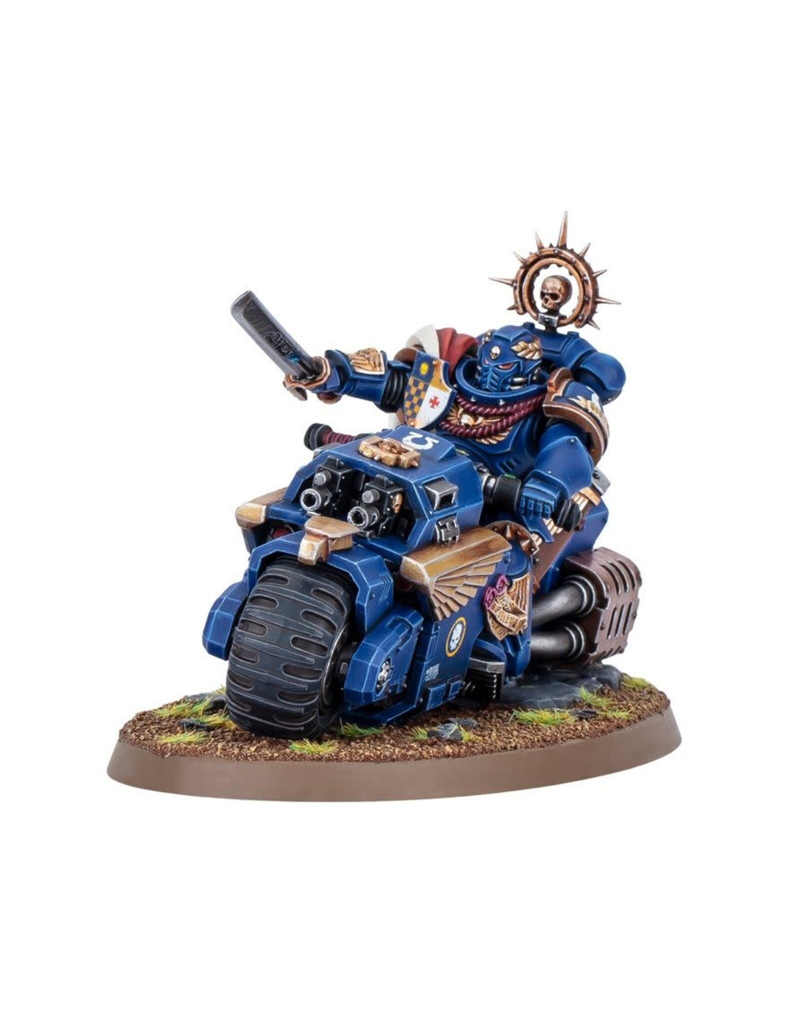 Games Workshop Warhammer 40k - Space Marines: Captain on Bike