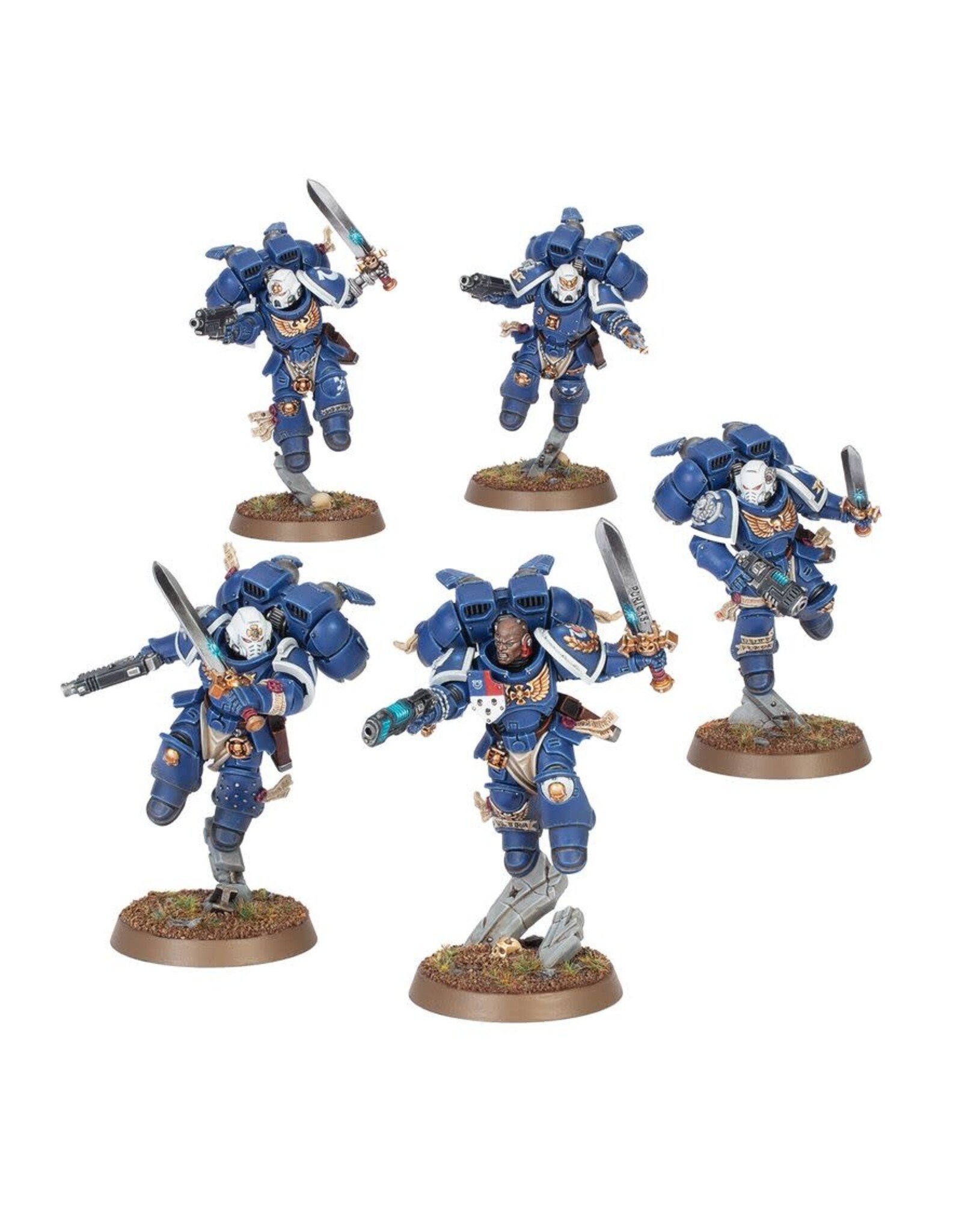 Games Workshop Warhammer 40k - Space Marines: Vanguard Veteran Squad W/Jump Packs