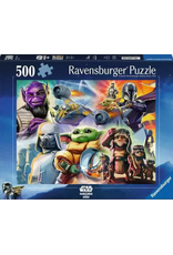 Ravensburger Star Wars the Mandalorian and Grogu 500 Pc Puzzle
