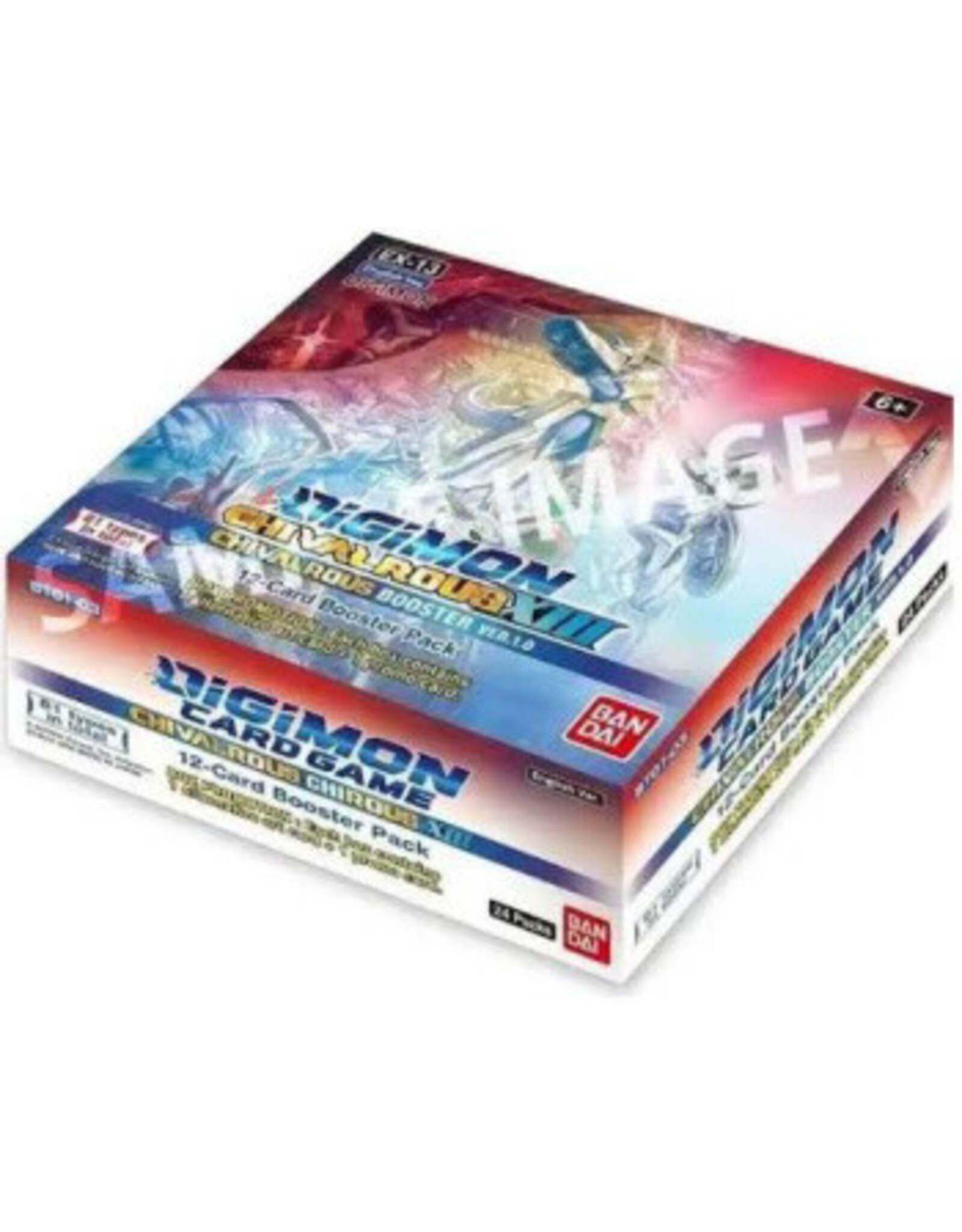 Bandai Digimon Ex13 Chivalrous XIII Extra Booster Box