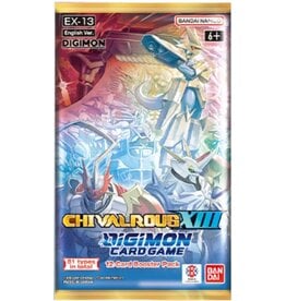Bandai Digimon Ex13 Chivalrous XIII Extra Booster Pack