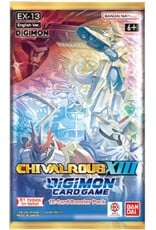 Bandai Digimon Ex13 Chivalrous XIII Extra Booster Pack