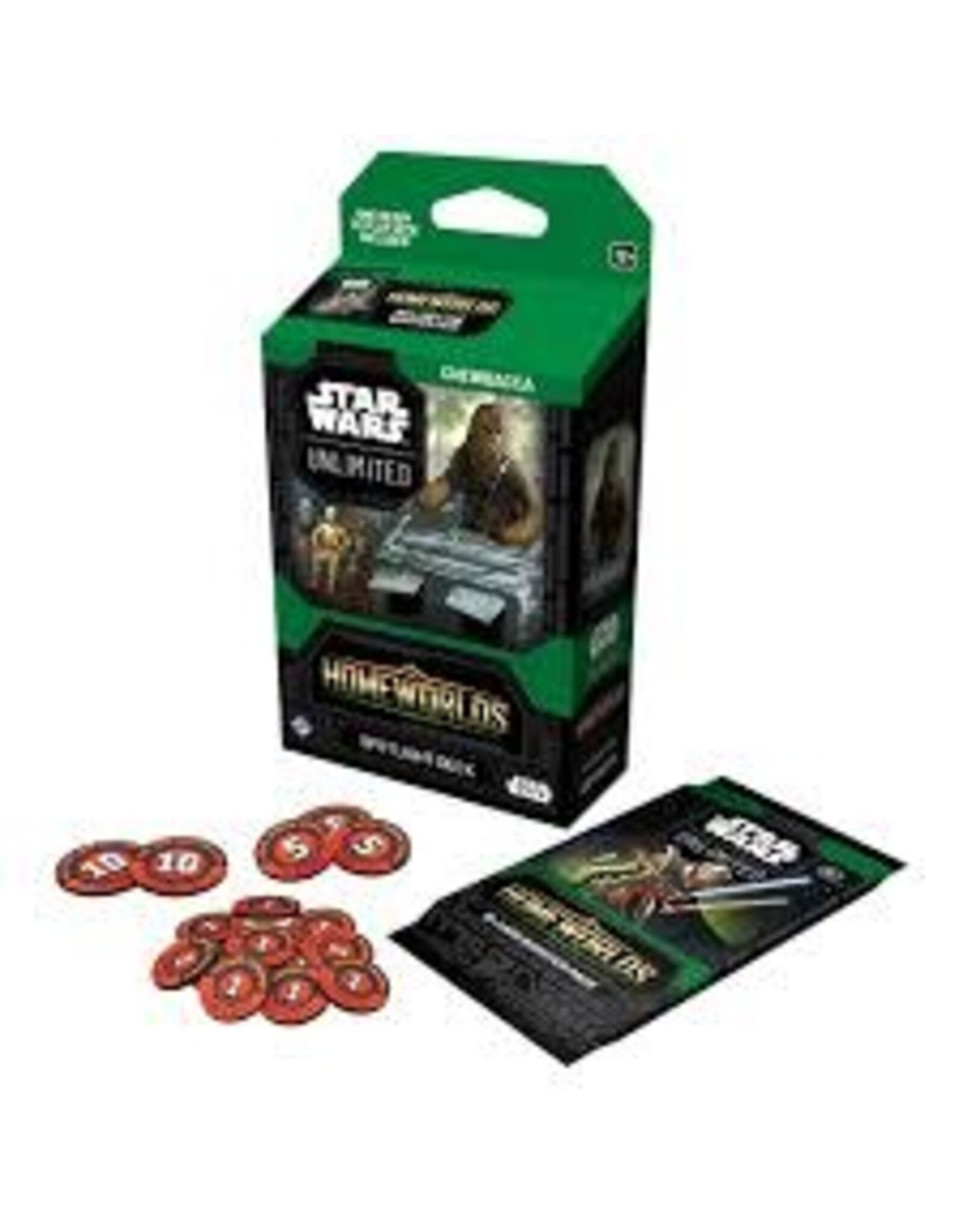 Fantasy Flight Star Wars: Unlimited -  Homeworlds Spotlight Deck - Chewbacca