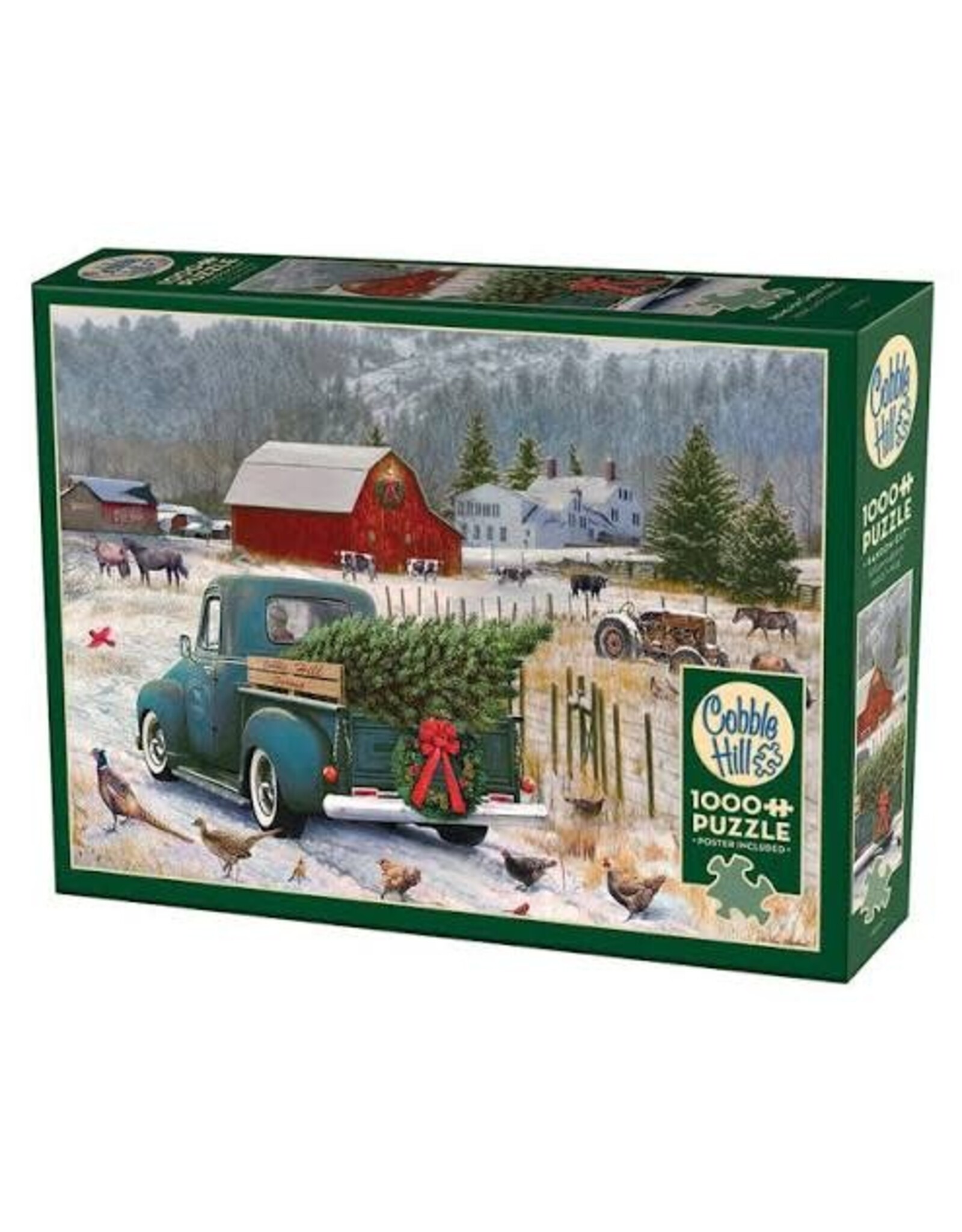 Cobble Hill Cobble Hill Puzzle - Home for Christmas 1000PC