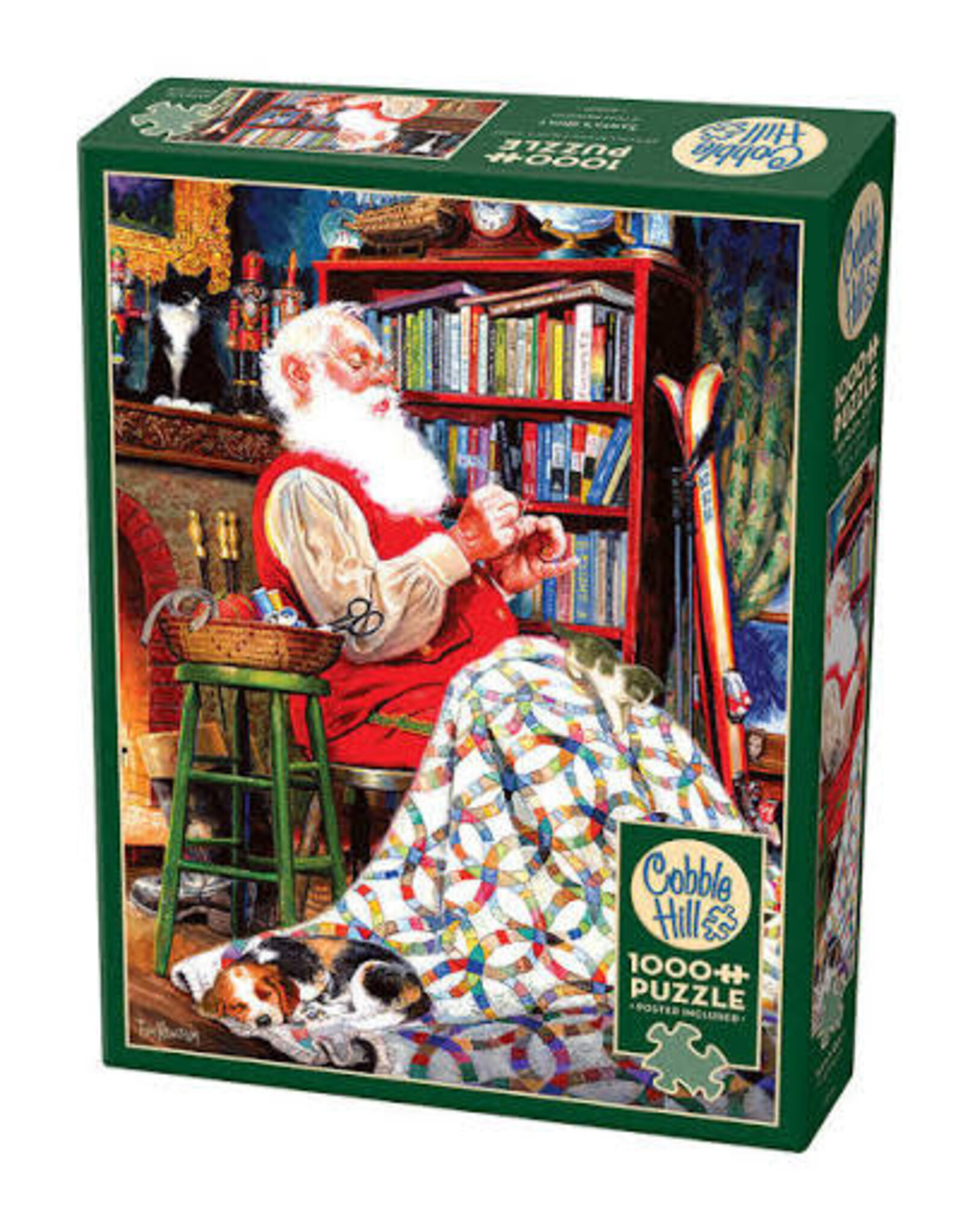 Cobble Hill Cobble Hill Puzzle - Santa's Quilt 1000PC