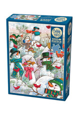 Cobble Hill Cobble Hill Puzzle - Hill of a lot of Snowmen 500PC