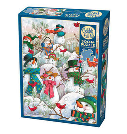 Cobble Hill Cobble Hill Puzzle - Hill of a lot of Snowmen 500PC