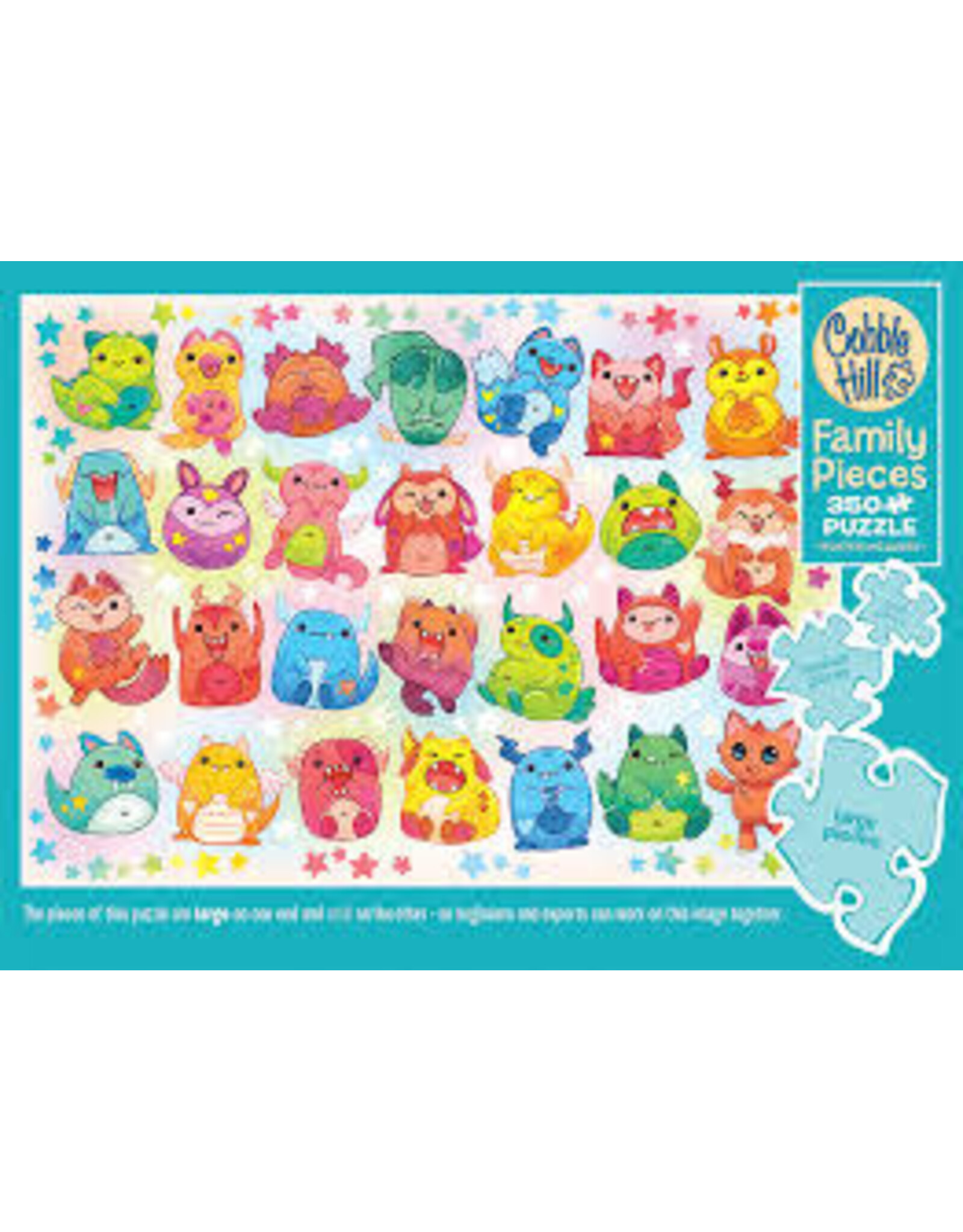 Cobble Hill Cobble Hill Puzzle - Little Monsters 350PC