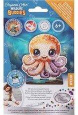 Blue Orange Crystal Buddies - Octopus