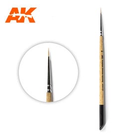 AK Interactive AK - Premium Siberian Kolinsky Brush 2/0