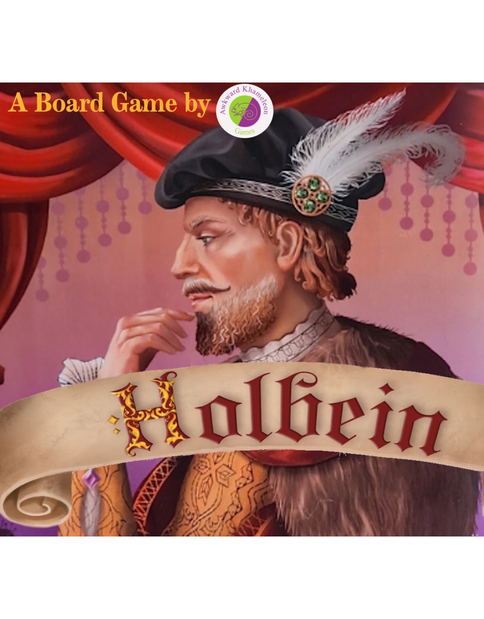 Awkward Khameleon Games Holbein: A Blackwork Embroidery Board Game