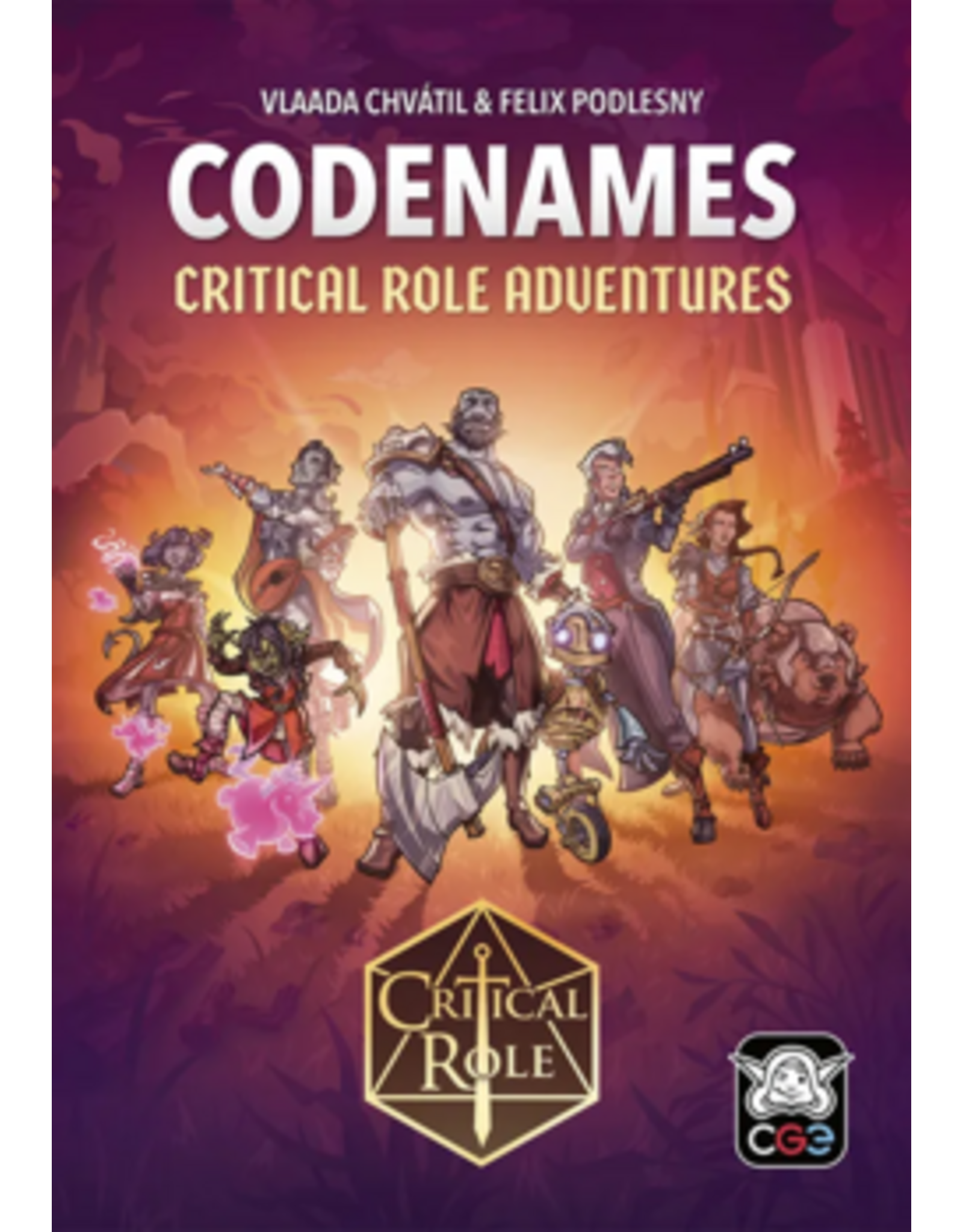 Codenames Critical Role Adventures
