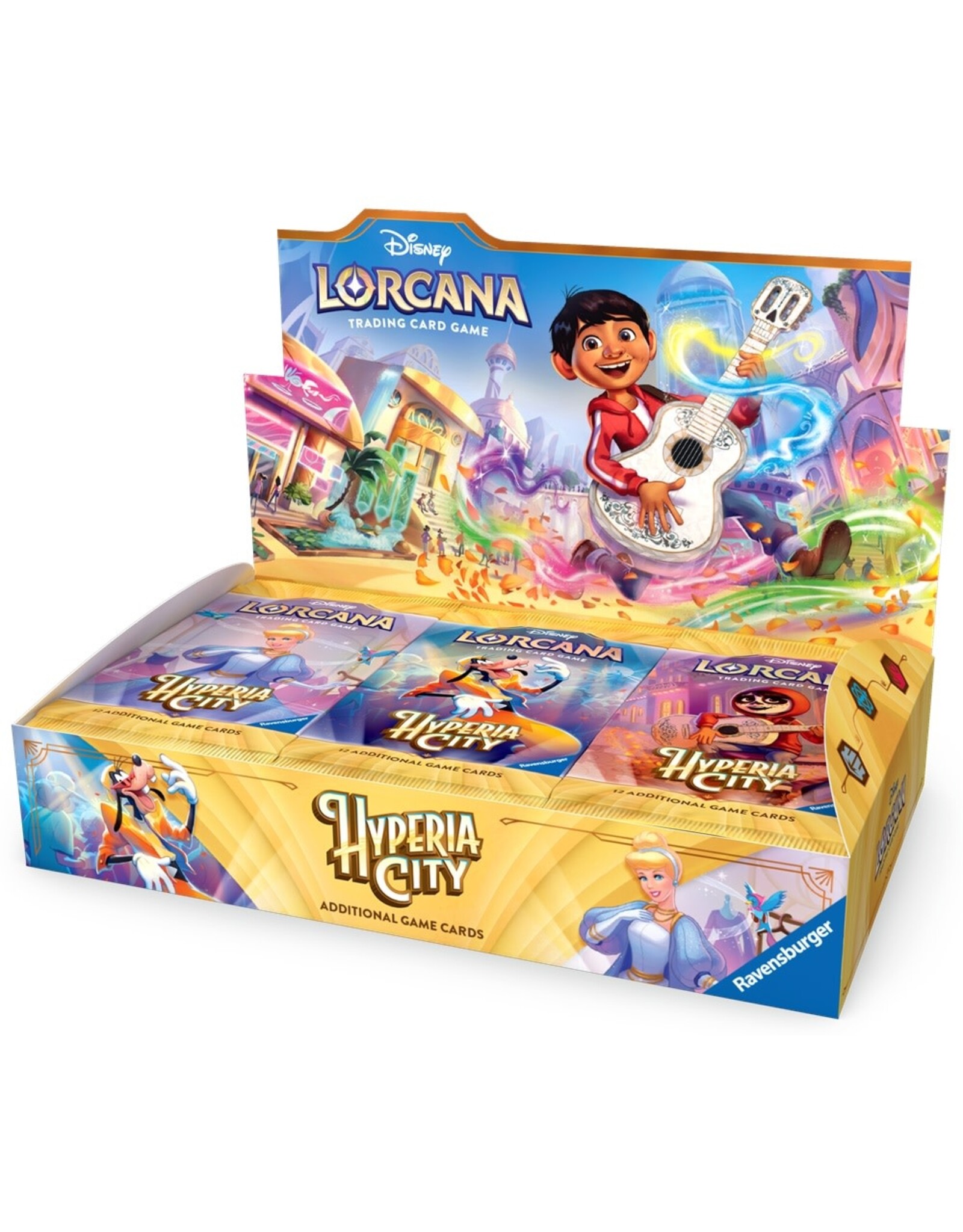 Ravensburger Disney Lorcana Set 14 Hyperia City Booster Box