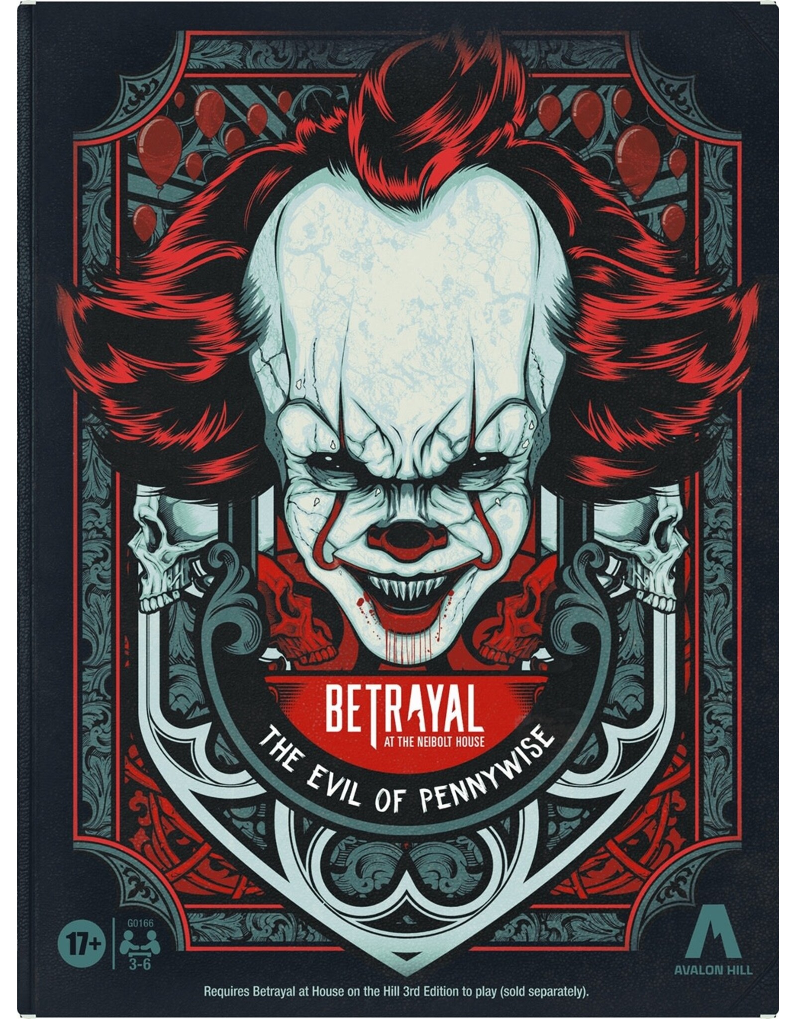 Avalon Hill Betrayal at the Neibolt House: the Evil of Pennywise