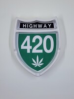 Ceramic Ashtray - Highway 420