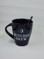 Witches Brew Ceramic Mug and Spoon Set