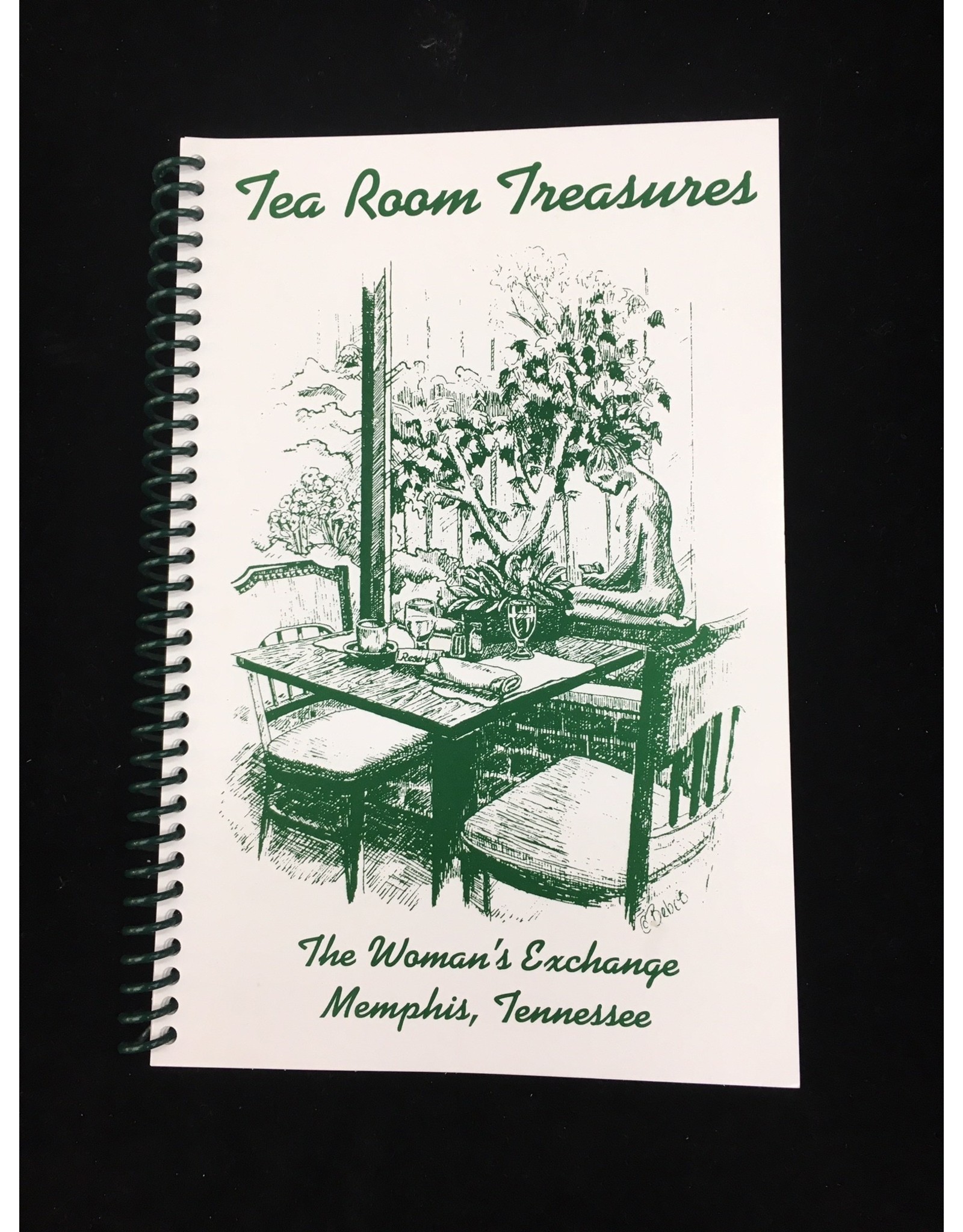 TEA ROOM TREASURES COOK bOOK