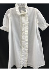 DAYGOWN INFANT WHITE/IVORY LACE