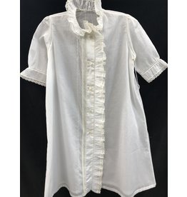 DAYGOWN INFANT WHITE/IVORY LACE