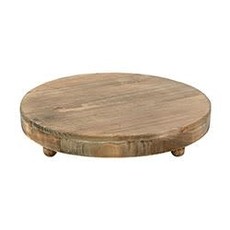 Round Footed Tray Sm