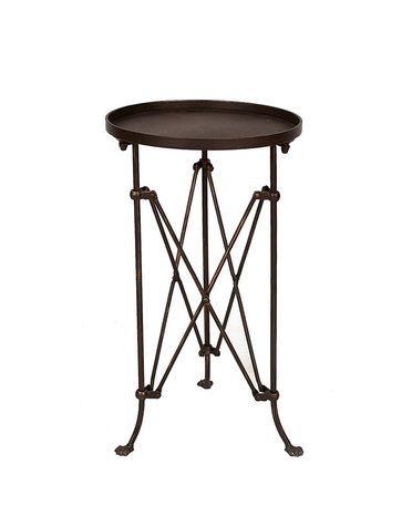 Metal Table, Bronze Finish