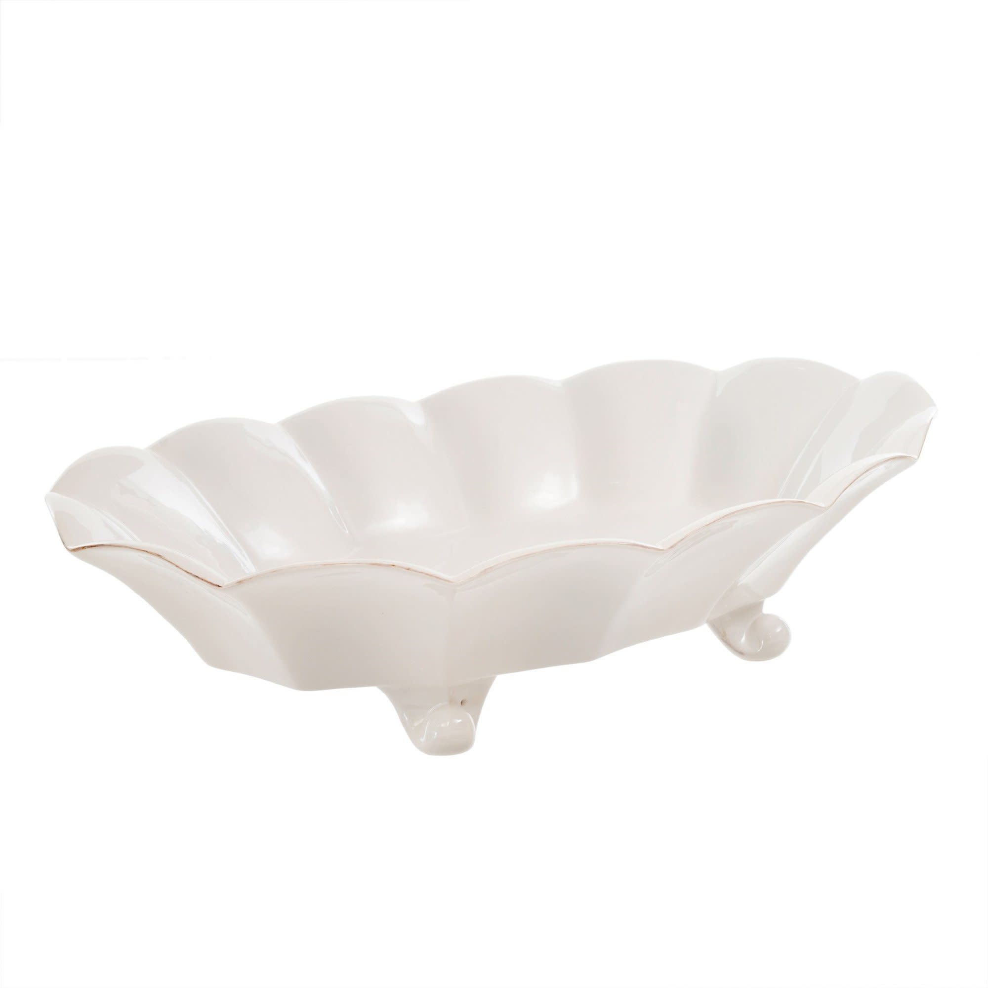 Roma Scalloped Serving Platter, Available for local pick up