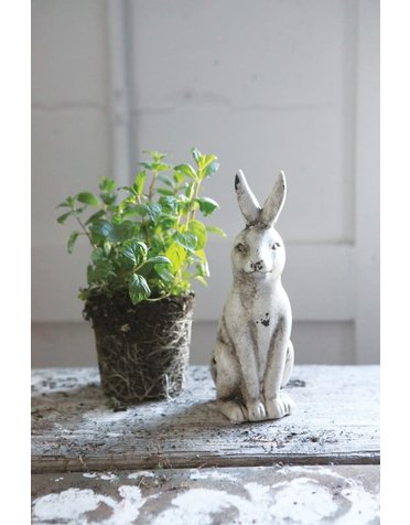 Ceramic Rabbit, Distressed