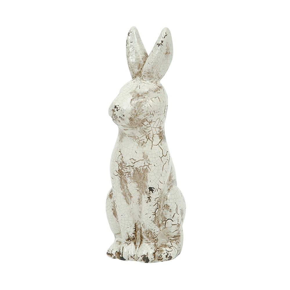 Ceramic Rabbit, Distressed