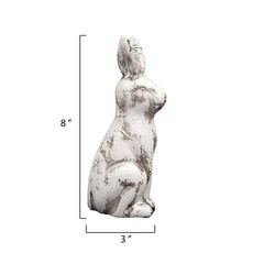 Ceramic Rabbit, Distressed
