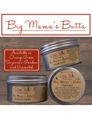Big Mamas Butta Unscented 4 oz, Available for local pick up