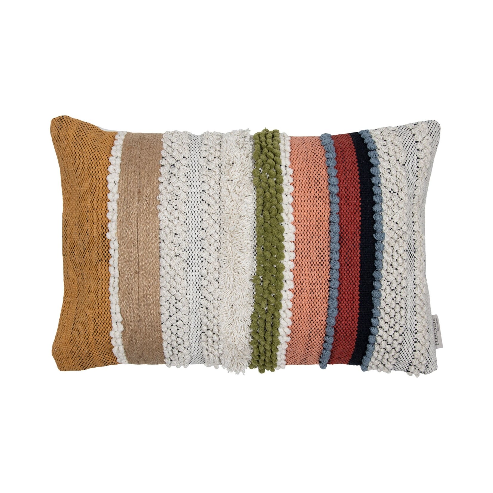 Hand Woven Aba Cotton Pillow 14 X 22