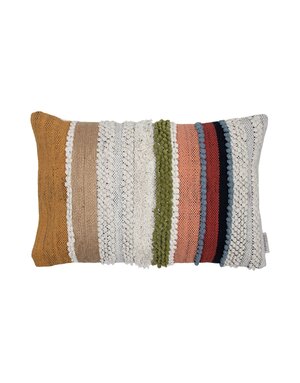 Hand Woven Aba Cotton Pillow 14 X 22