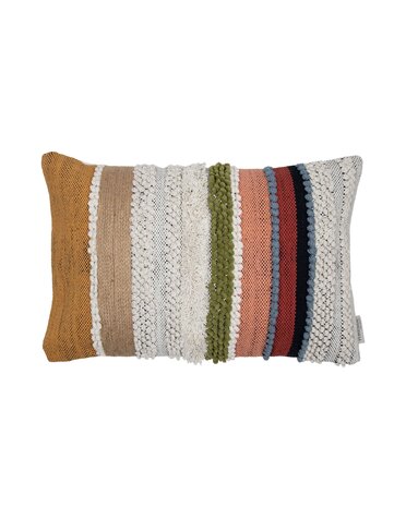 Hand Woven Aba Cotton Pillow 14 X 22