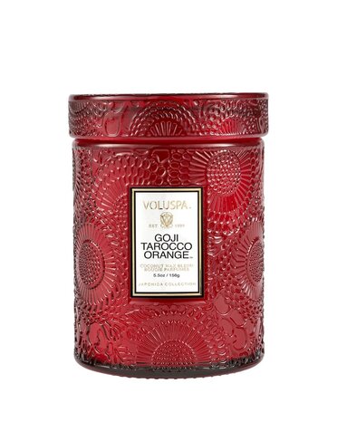 Voluspa Goji & Tarocco Orange Small Jar Candle, 5.5 oz.