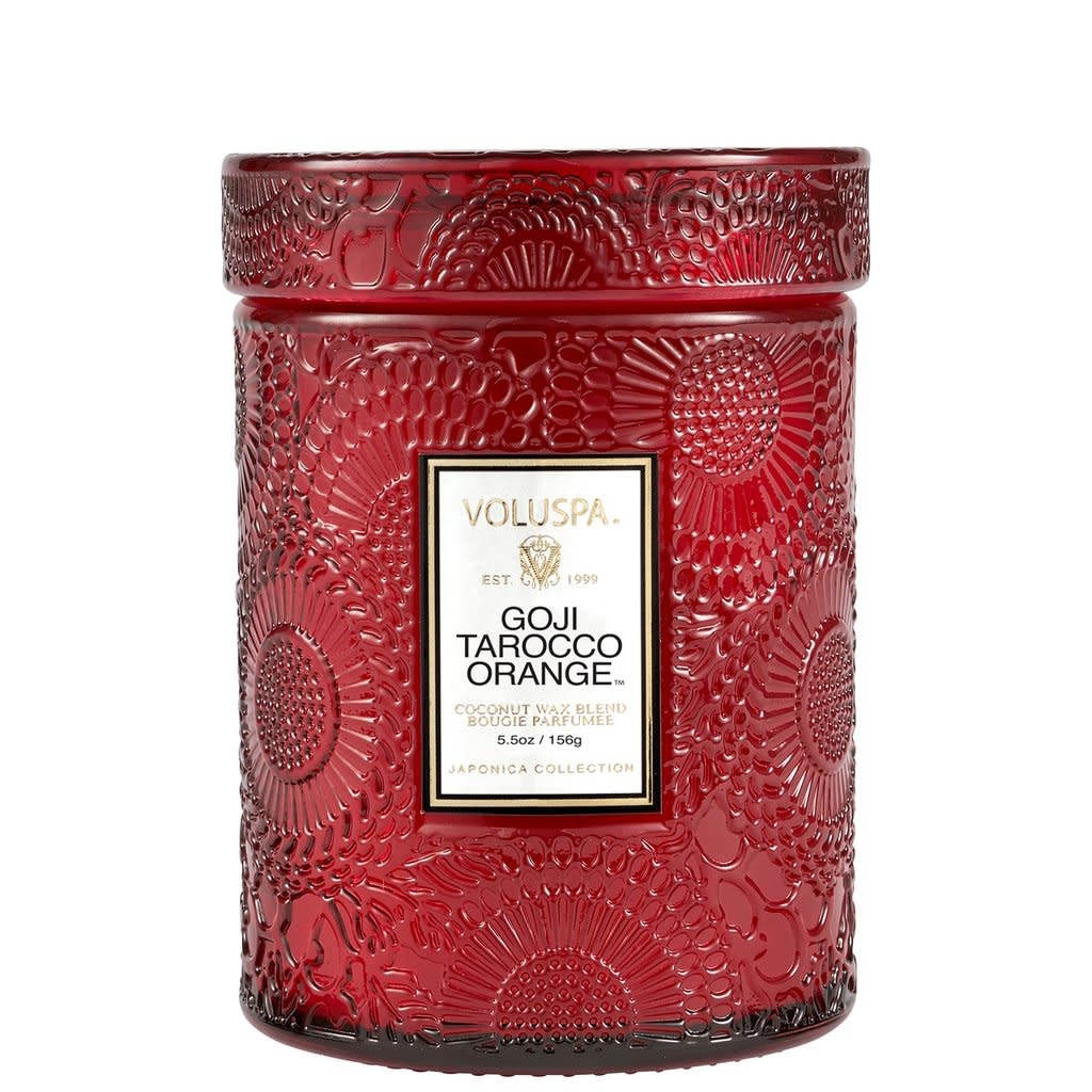 Voluspa Goji & Tarocco Orange Small Jar Candle, 5.5 oz.