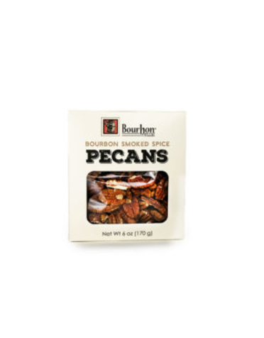 Bourbon Barrel Foods Spiced Pecans,  6 oz Box