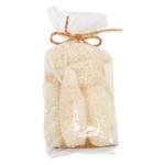 Dried Natural Sponge Gourd in Bag, Bleached (Contains 7 Pieces)
