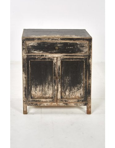 Amelia Cabinet Distressed Black 28x15x34, Available for local pick up